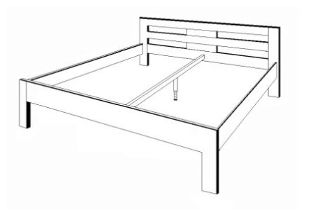 (obrázek pro) Postel 140x220 Libra Masiv 