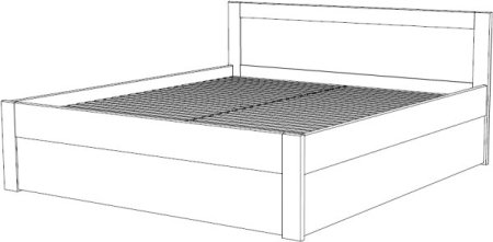 (obrázek pro) Postel 140x220 Marika Family Lamino 